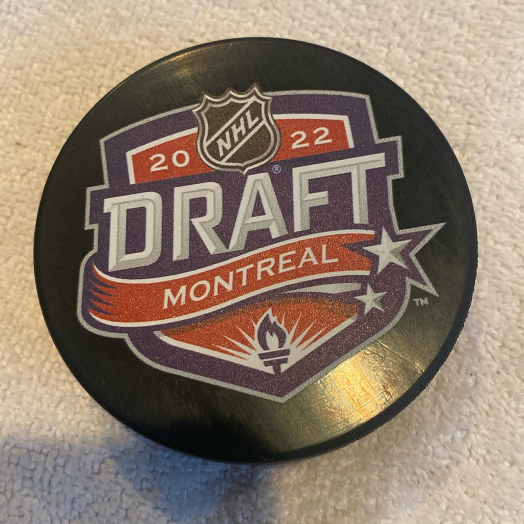 Nhl 2022 Draft Montreal Souvenir Puck